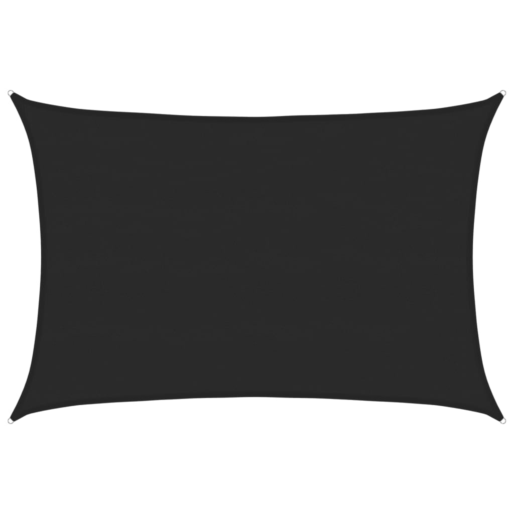 Vela Parasole 160 g/m² Nera 5x7 m in HDPE | homemem39