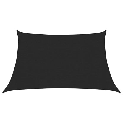Vela Parasole 160 g/m² Nera 3/4x2 m in HDPE - homemem39