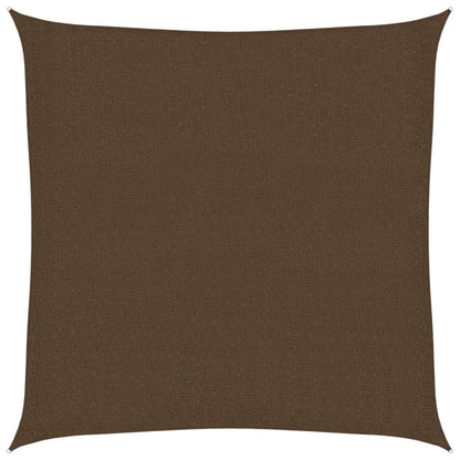 Vela Parasole 160 g/m² Marrone 2,5x2,5 m in HDPE | homemem39
