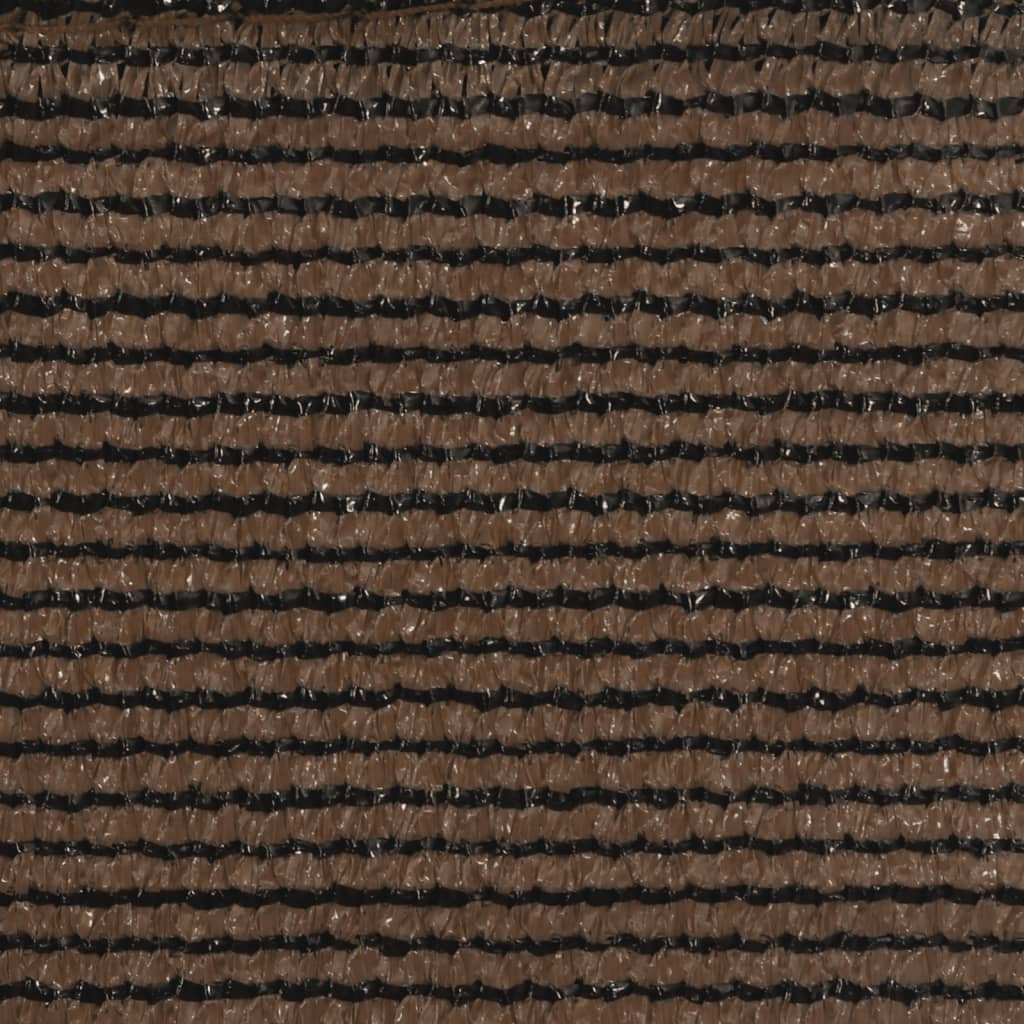 Vela Parasole 160 g/m² Marrone 3,6x3,6 m in HDPE