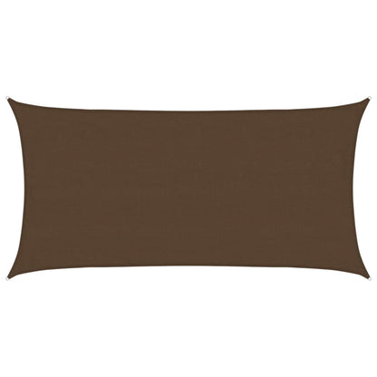 Vela Parasole 160 g/m² Marrone 4x7 m in HDPE