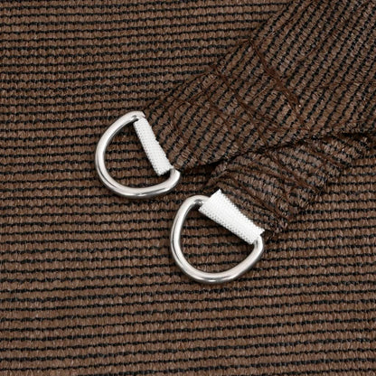 Vela Parasole 160 g/m² Marrone 5x6 m in HDPE