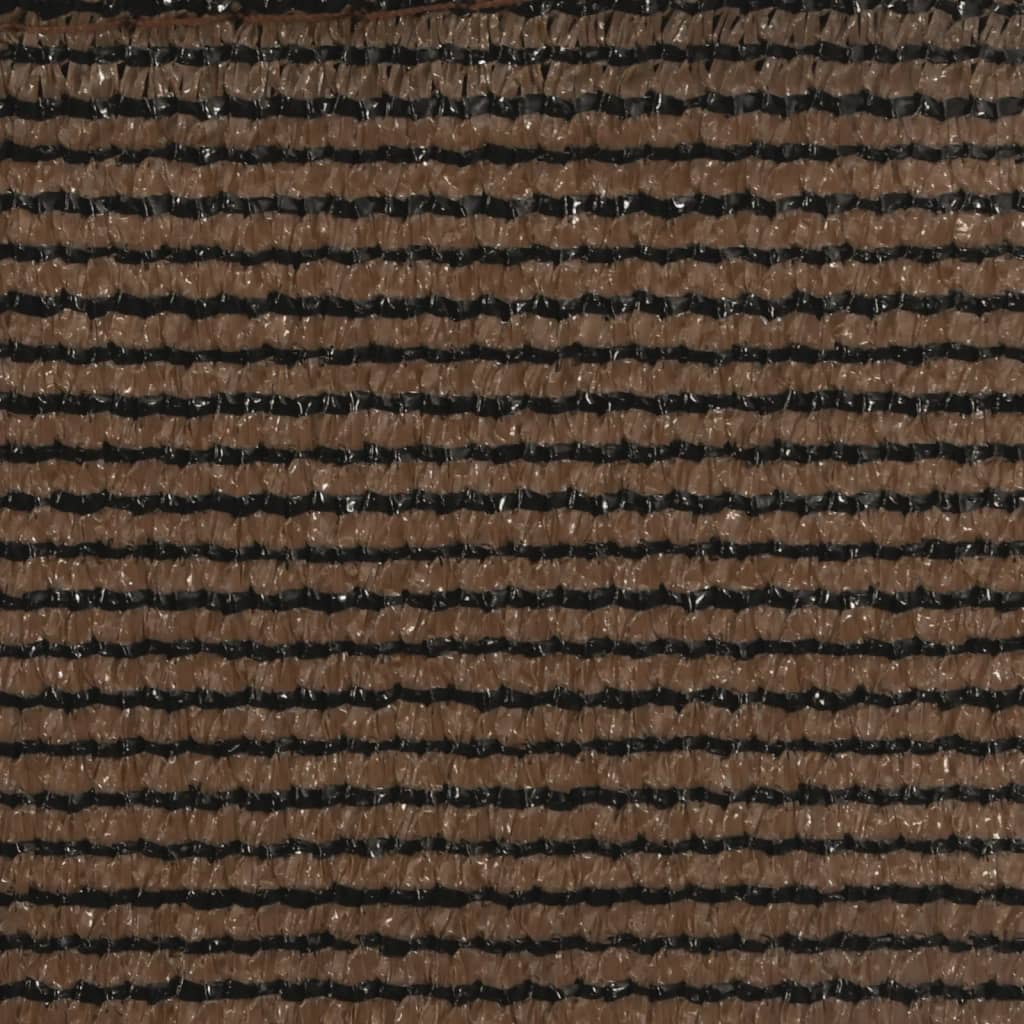 Vela Parasole 160 g/m² Marrone 5x6 m in HDPE