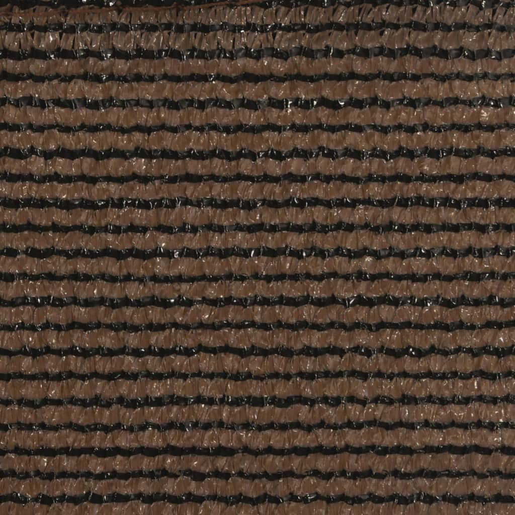 Vela Parasole 160 g/m² Marrone 5x7x7 m in HDPE