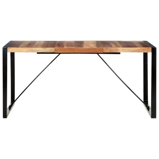 Tavolo da Pranzo 160x80x75 cm in Legno Massello | homemem39