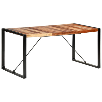 Tavolo da Pranzo 160x80x75 cm in Legno Massello | homemem39