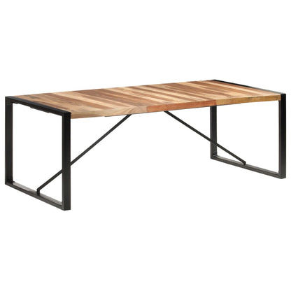 Tavolo da Pranzo 220x100x75 cm in Legno Massello | homemem39