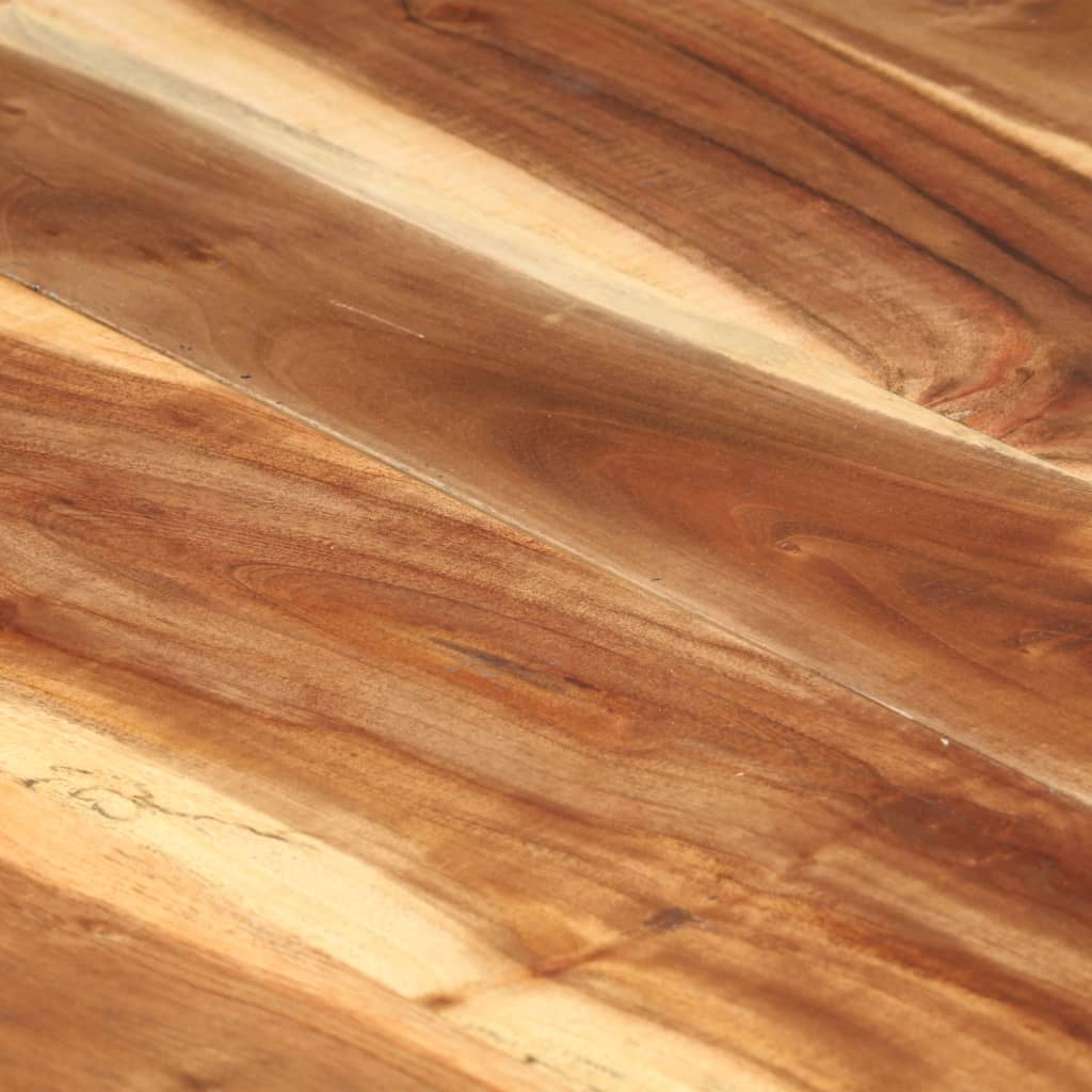 Tavolo da Pranzo 200x100x75cm Legno Massello con Finitura Ambra - homemem39
