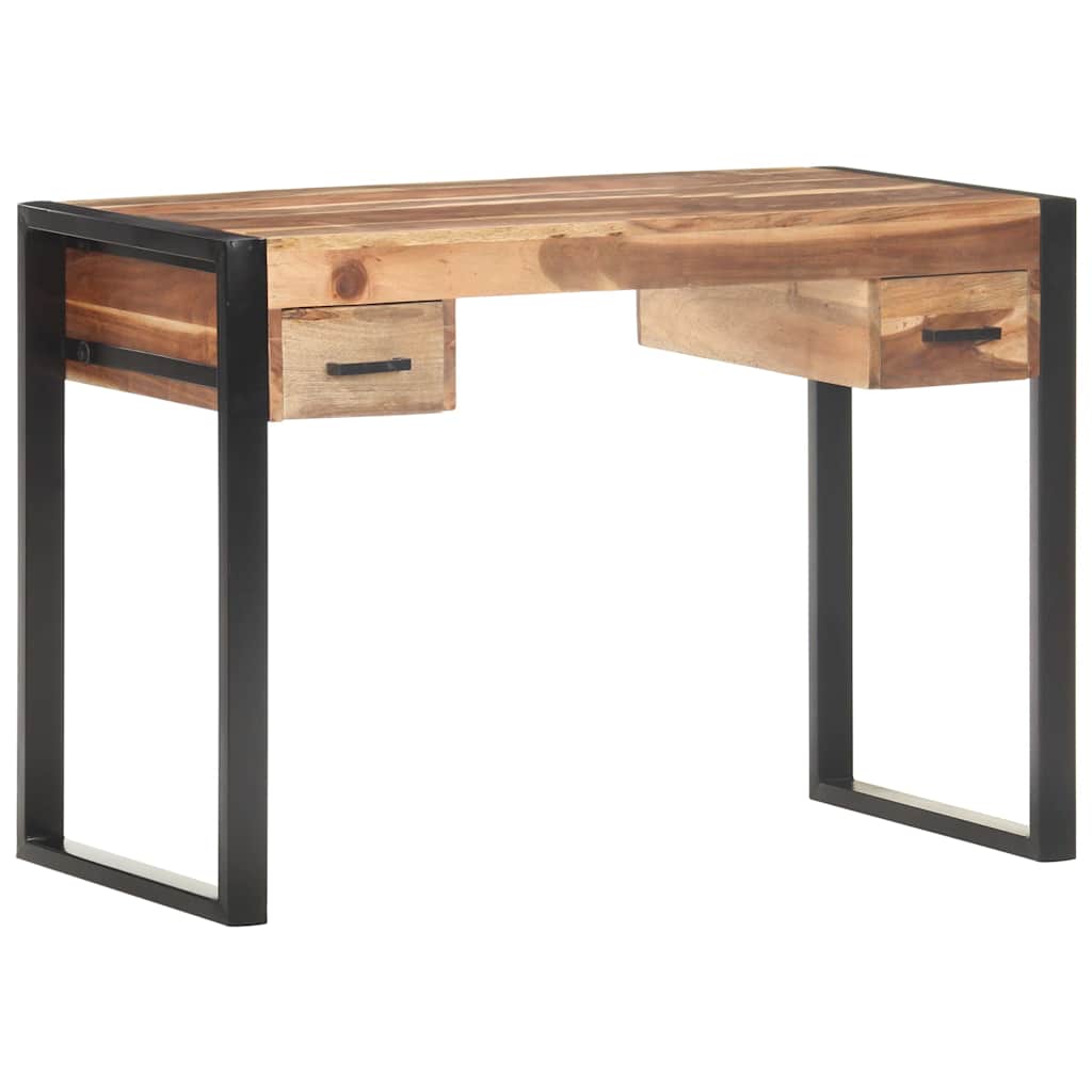 Scrivania 110x50x76 cm in Legno Massello