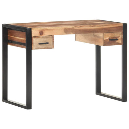 Scrivania 110x50x76 cm in Legno Massello