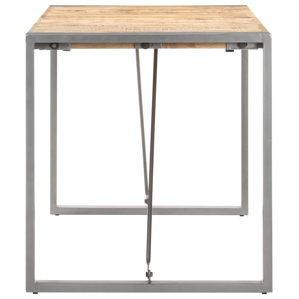Tavolo da Pranzo 160x80x75 cm in Legno Massello di Mango | homemem39