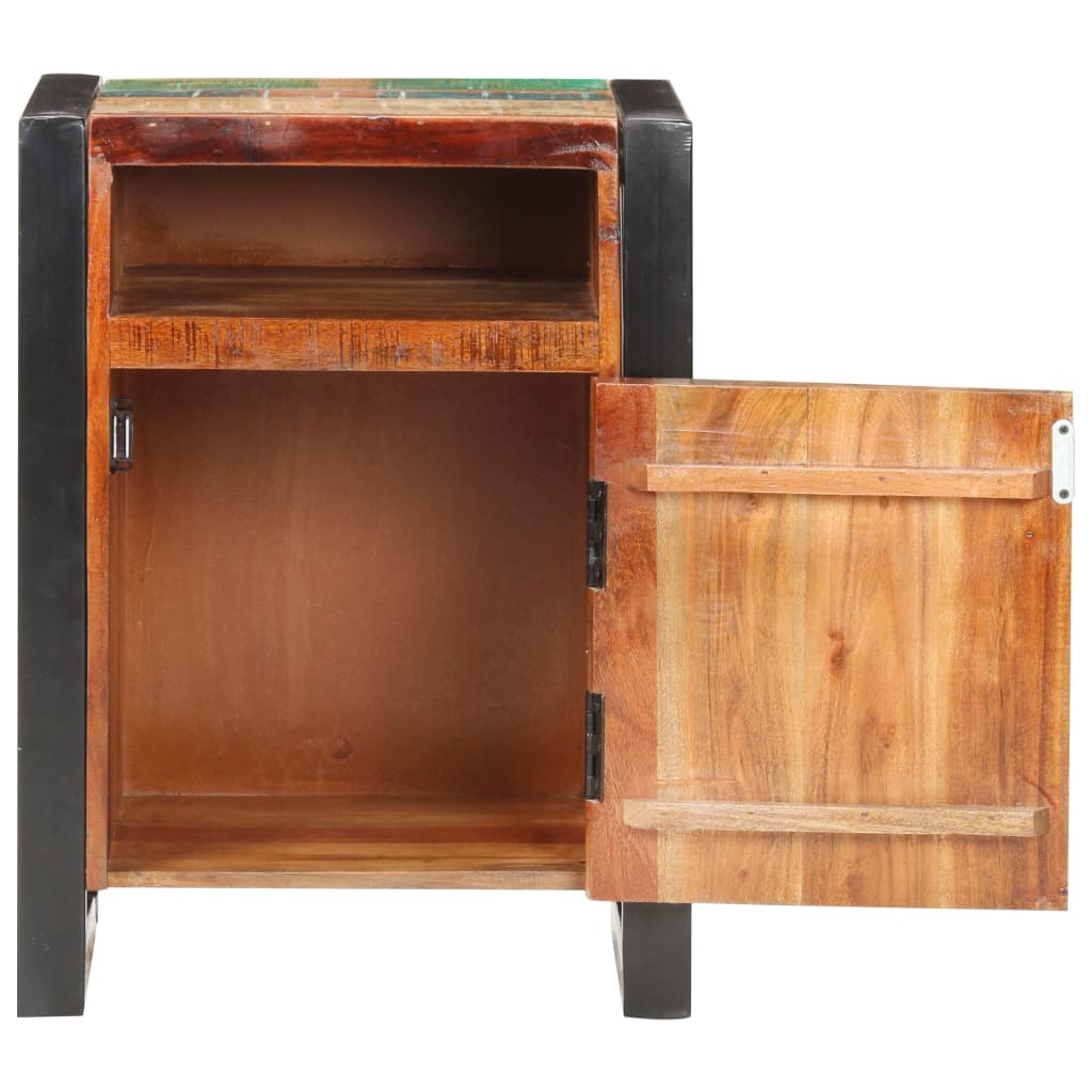 Comodino 40x35x55 cm in Legno Massello di Recupero | homemem39
