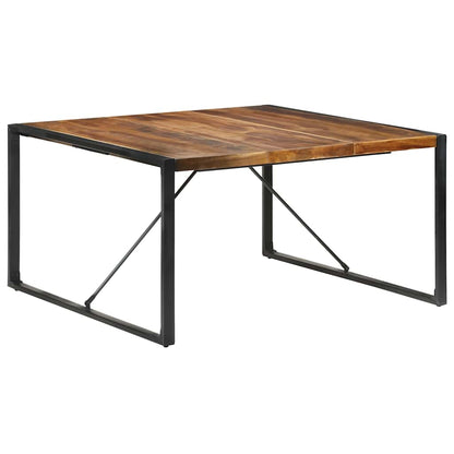 Tavolo da Pranzo 140x140x75 cm in Legno Massello | homemem39