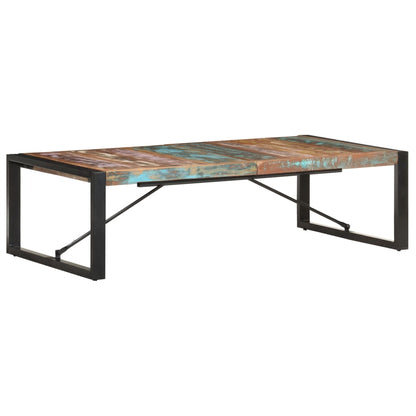 Tavolino da Salotto 140x70x40 cm in Legno Massello di Recupero | homemem39