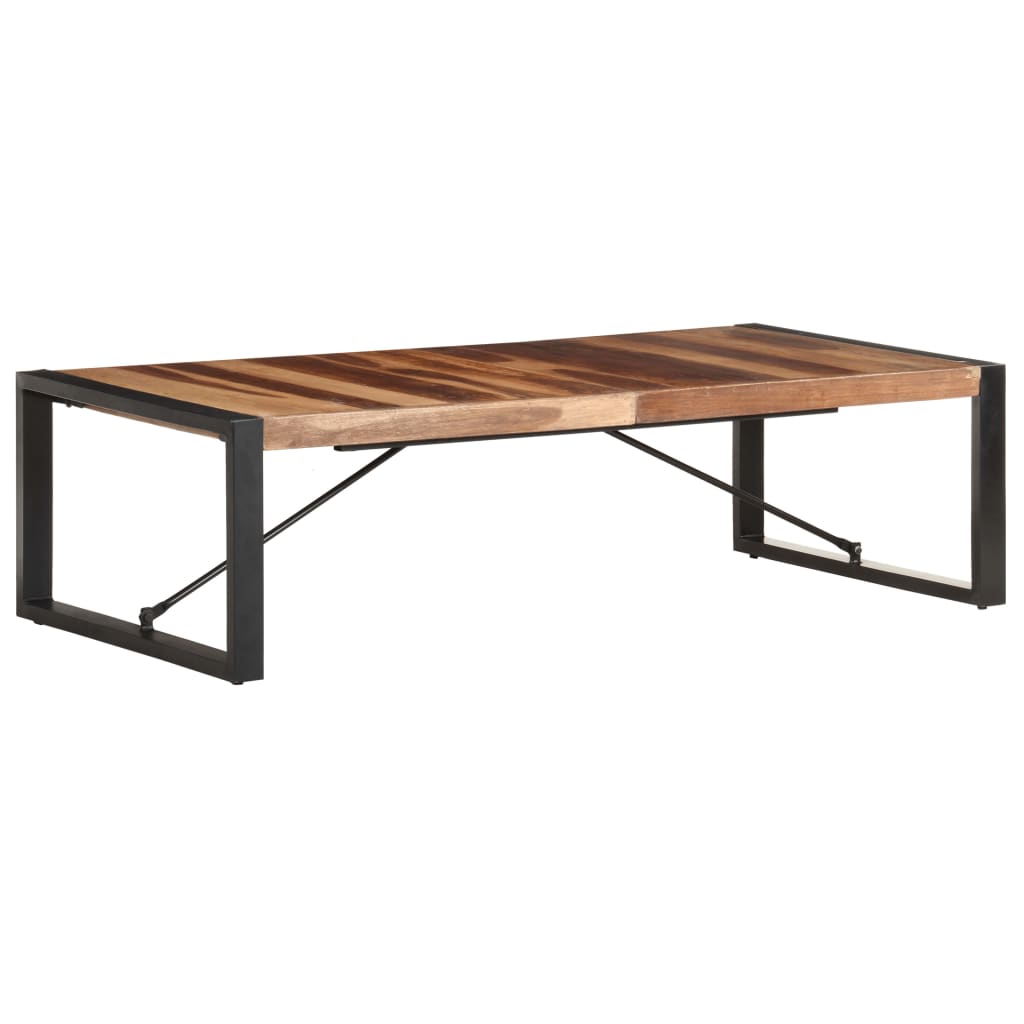 Tavolino da Salotto 140x70x40 cm in Legno Massello | homemem39
