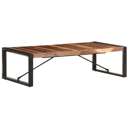 Tavolino da Salotto 140x70x40 cm in Legno Massello | homemem39