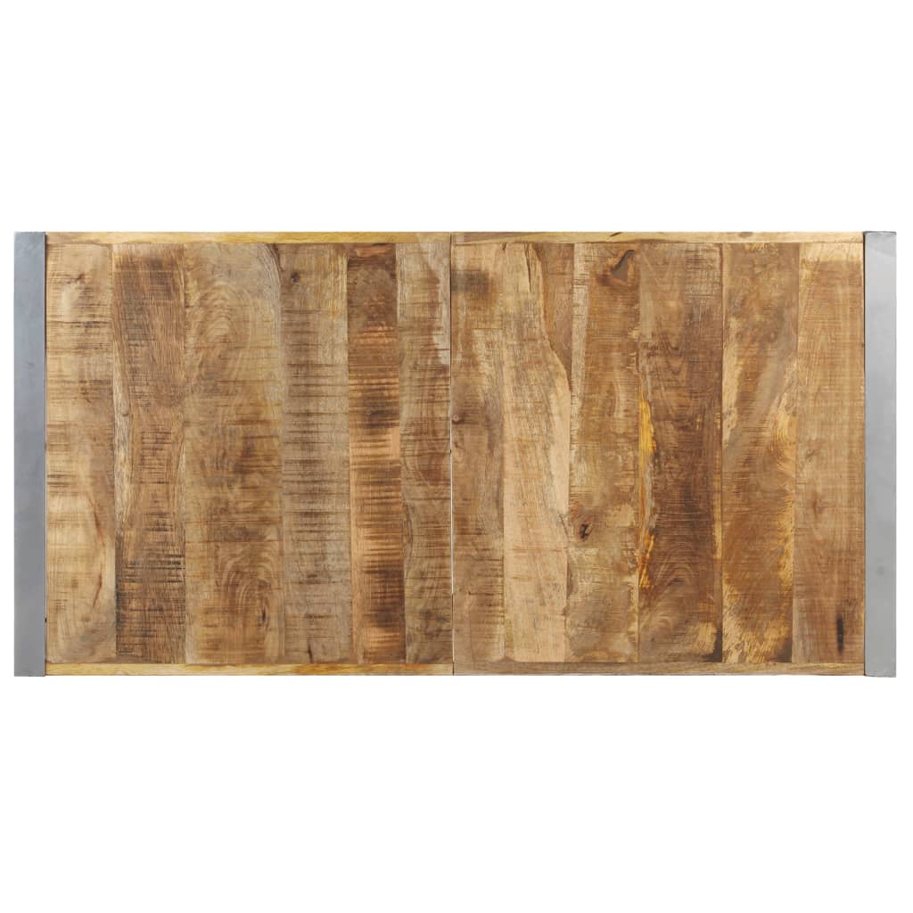 Tavolino da Salotto 140x70x40 cm in Legno di Mango Grezzo | homemem39