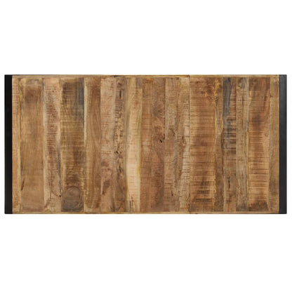 Tavolino da Salotto 180x90x40 cm in Legno di Mango Grezzo | homemem39