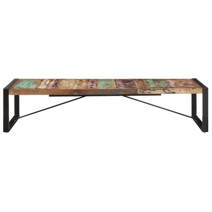 Tavolino da Salotto 180x90x40 cm in Legno Massello di Recupero | homemem39