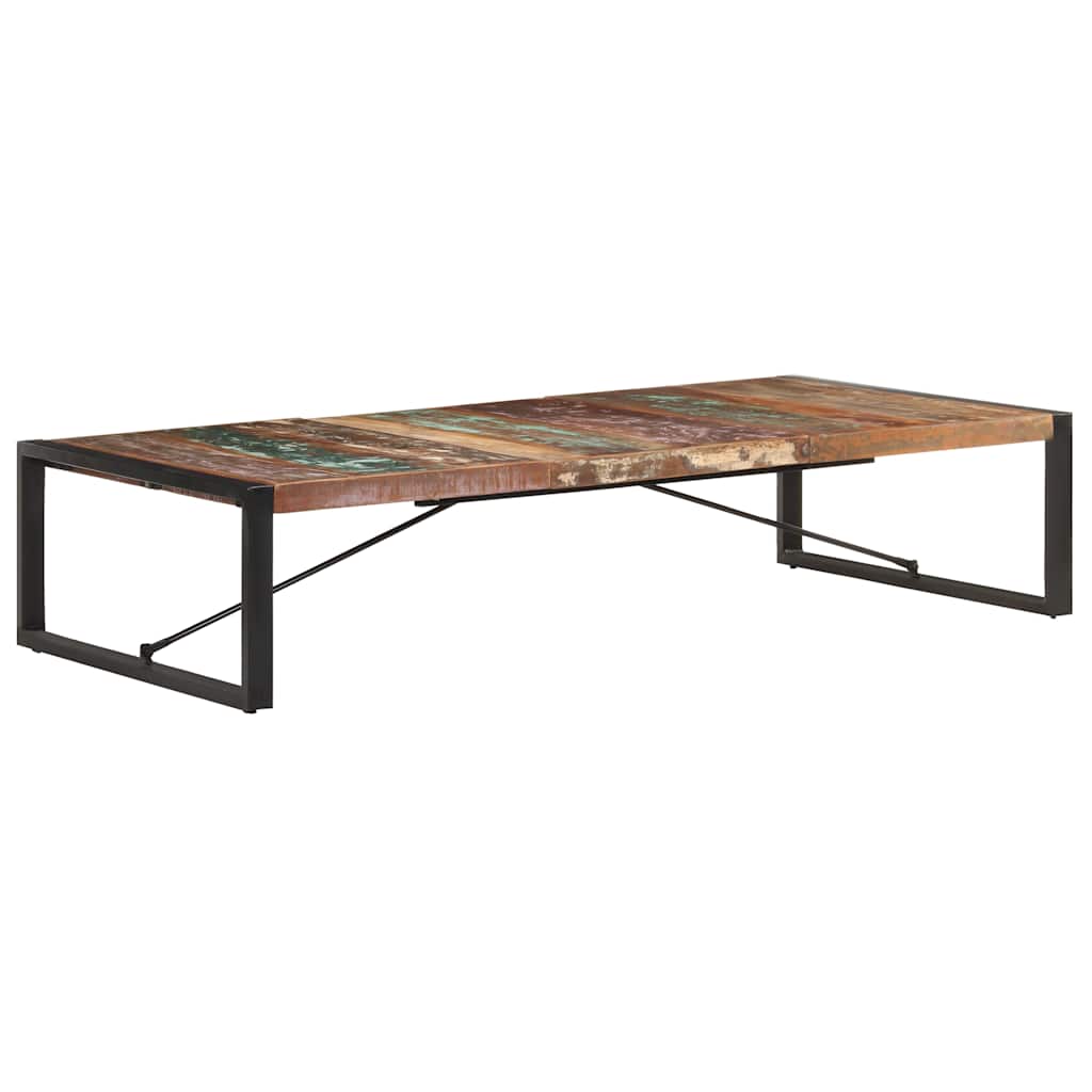 Tavolino da Salotto 180x90x40 cm in Legno Massello di Recupero | homemem39