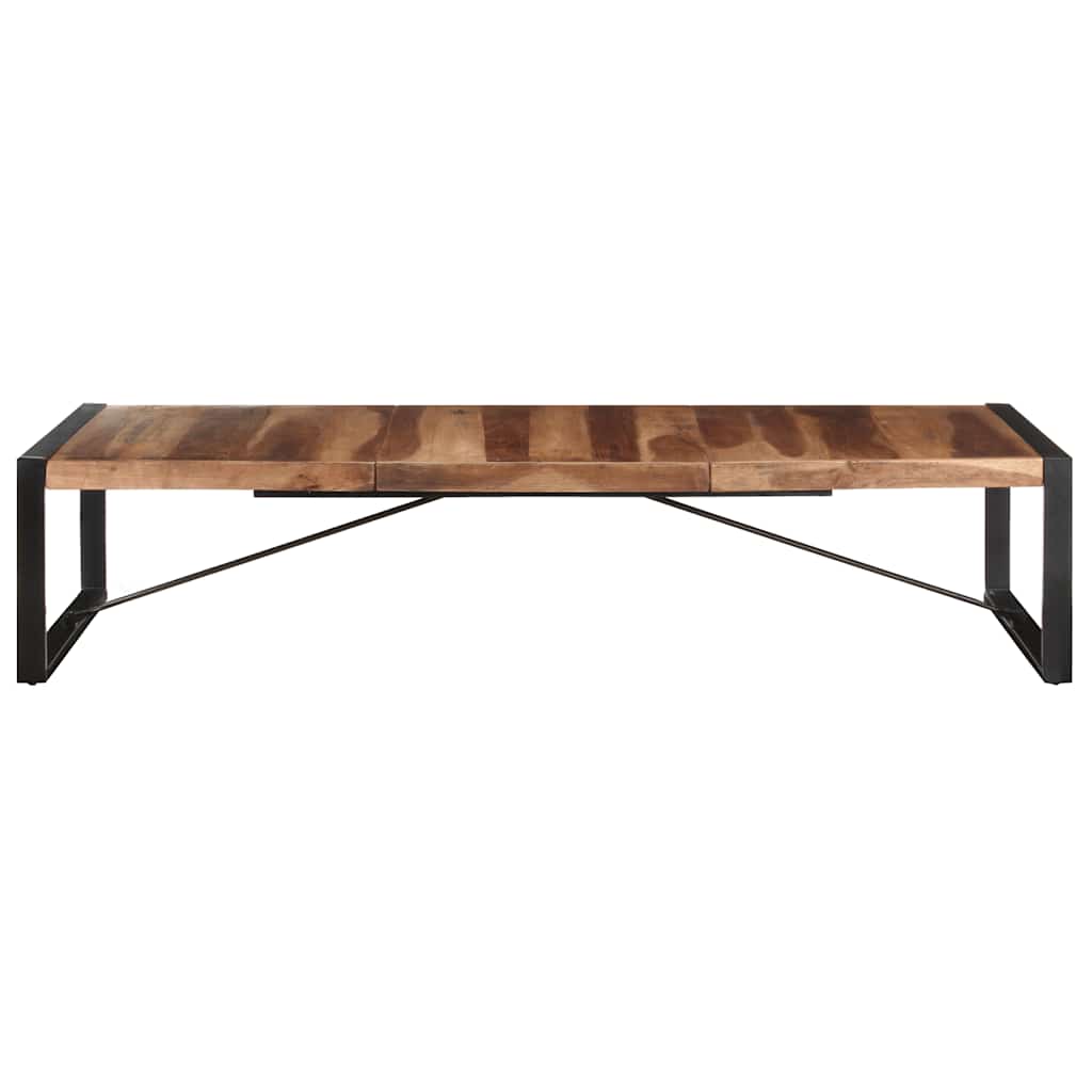 Tavolino da Salotto 180x90x40 cm in Legno Massello | homemem39