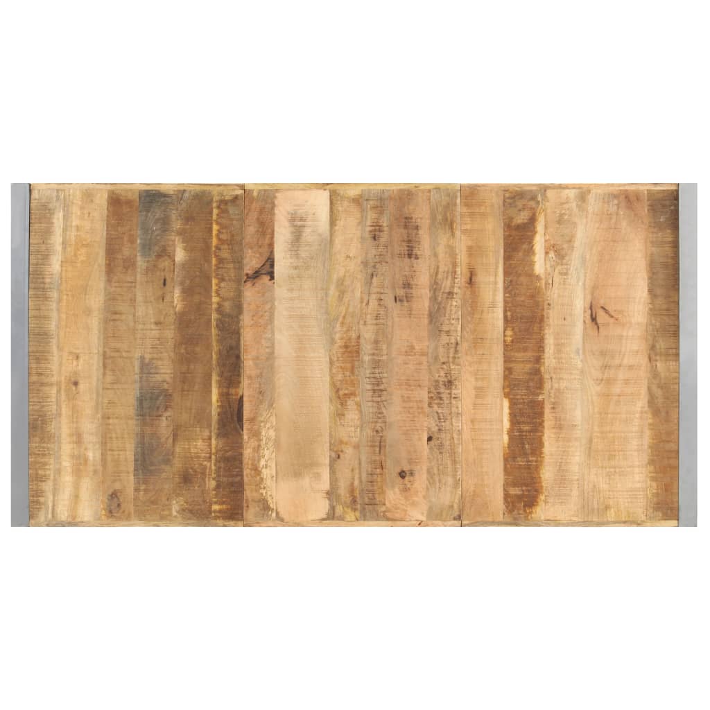 Tavolino da Salotto 180x90x40 cm in Legno di Mango Grezzo | homemem39