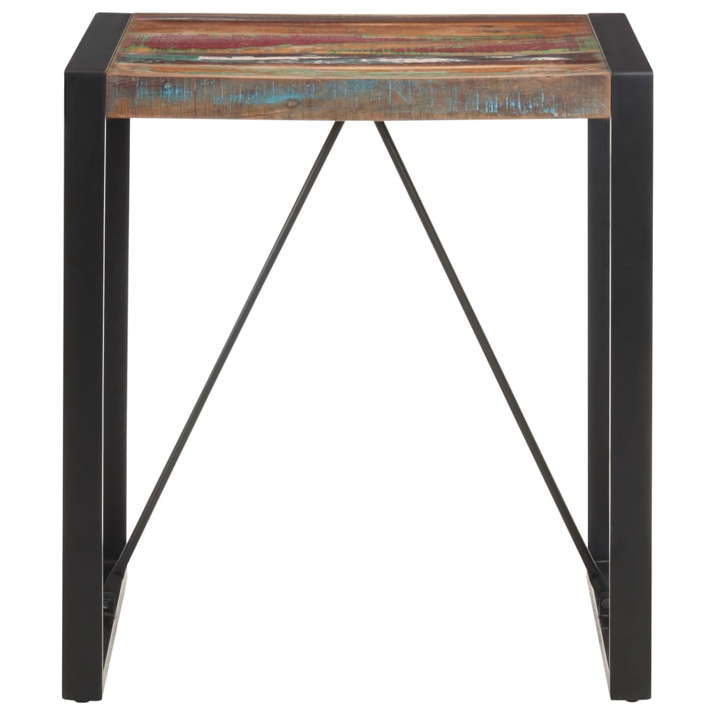 Tavolo da Pranzo 70x70x75 cm in Legno Massello di Recupero | homemem39