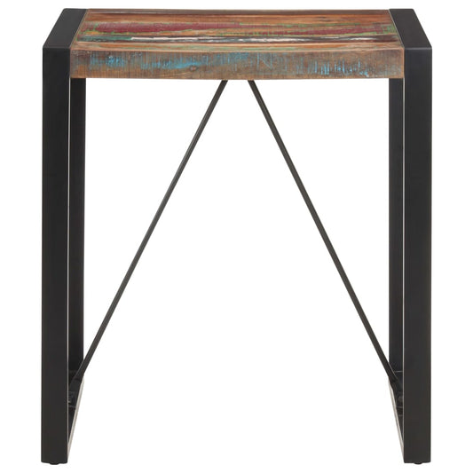Tavolo da Pranzo 70x70x75 cm in Legno Massello di Recupero | homemem39