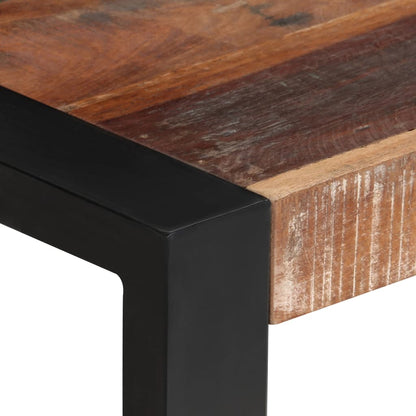 Tavolo da Pranzo 70x70x75 cm in Legno Massello di Recupero | homemem39