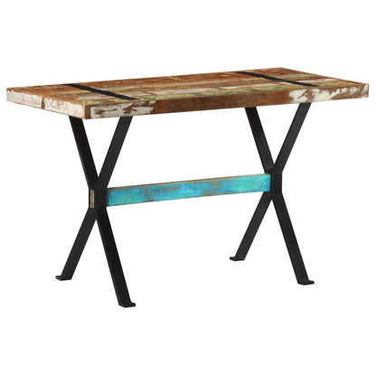Tavolo da Pranzo 120x60x76 cm in Legno Massello di Recupero | homemem39