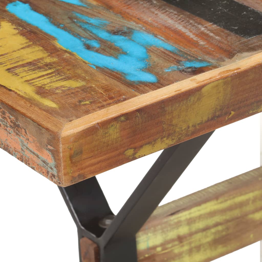 Tavolo da Pranzo 140x70x76 cm in Legno Massello di Recupero | homemem39