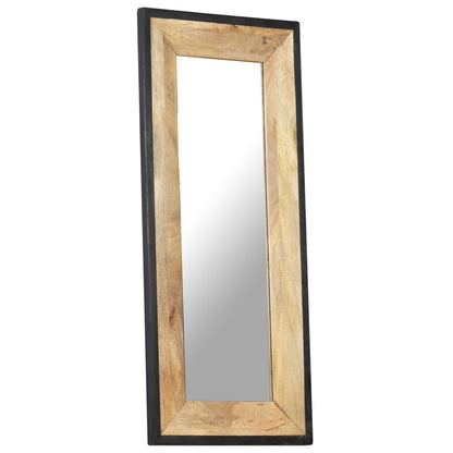 Specchio 110x50 cm in Legno Massello di Mango