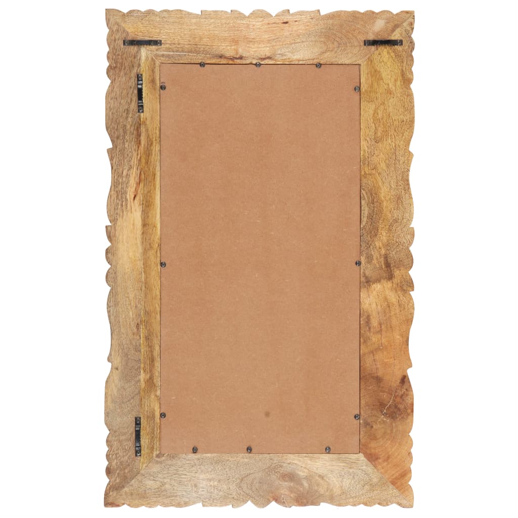 Specchio 80x50 cm in Legno Massello di Mango | homemem39