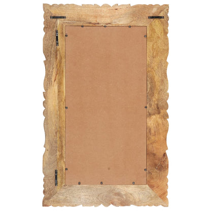 Specchio 80x50 cm in Legno Massello di Mango | homemem39
