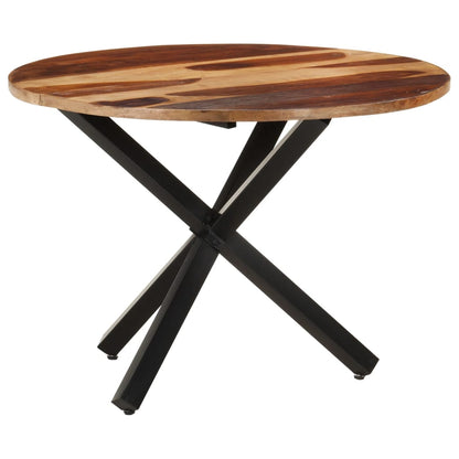 Tavolo da Pranzo 100x100x75 cm Legno di Acacia Finitura Ambra - homemem39