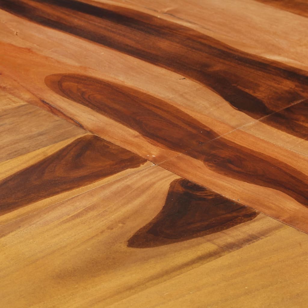 Tavolo Pranzo Rotondo 175x75 cm Legno di Acacia Finitura Ambra | homemem39
