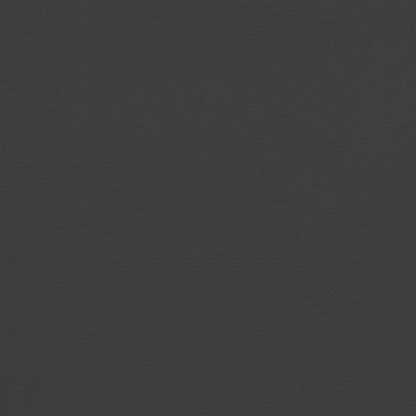 Ombrellone Balcone Palo in Alluminio Nero 270x144x222cm a Metà