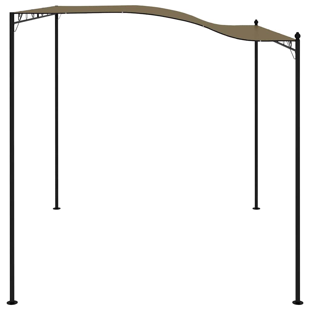 Sonnenschutzmarkise 3x2,4 m Taupegrau 180 g/m²