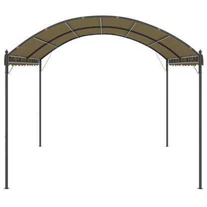 Gazebo 4x3x2,6 m Grigio Talpa 180 g/m² | homemem39