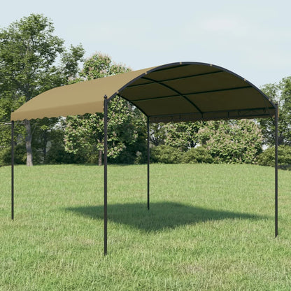 Gazebo 4x3x2,6 m Grigio Talpa 180 g/m² | homemem39