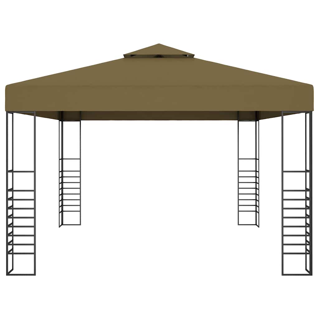 Gazebo 3x4 m Grigio Talpa 180 g/m² | homemem39