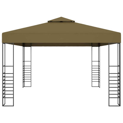 Gazebo 3x4 m Grigio Talpa 180 g/m² | homemem39