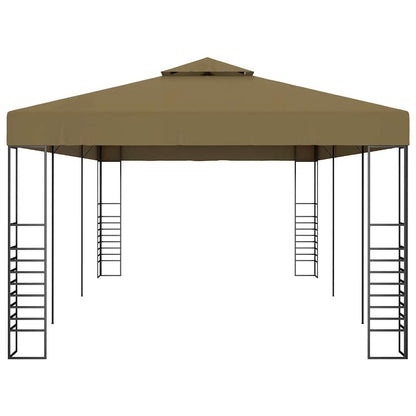 Gazebo da Giardino 6x3x2,7 m Grigio Talpa 180 g/m² | homemem39