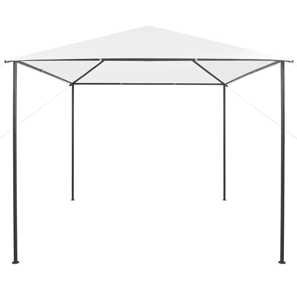 Gazebo da Giardino 3x3x2,9 m Bianco 180 g/m² | homemem39