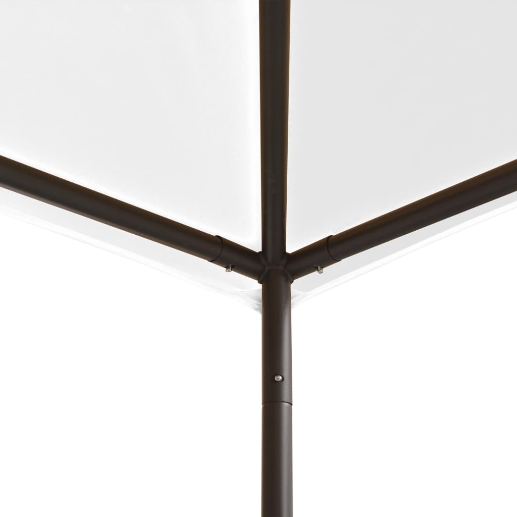 Gazebo da Giardino 3x3x2,9 m Bianco 180 g/m² | homemem39