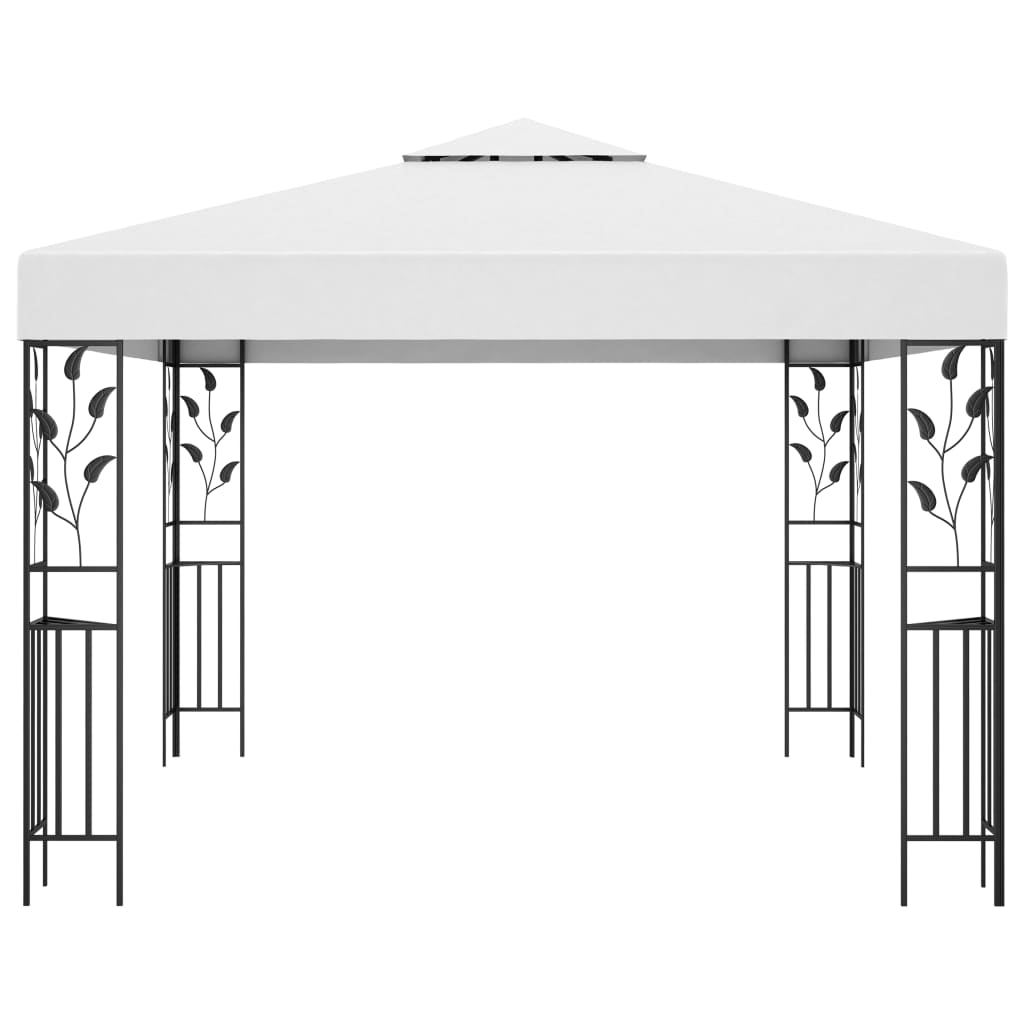 Gazebo 3x3 m Bianco 180 g/m² | homemem39