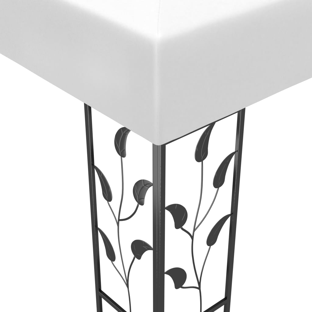 Gazebo 3x3 m Bianco 180 g/m² | homemem39