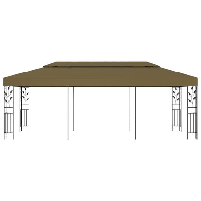 Gazebo 6x3 m Grigio Talpa 180 g/m² | homemem39