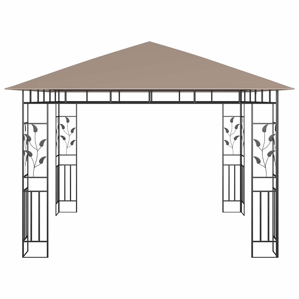 Gazebo con Zanzariera 3x3x2,73 m Talpa 180 g/m² | homemem39