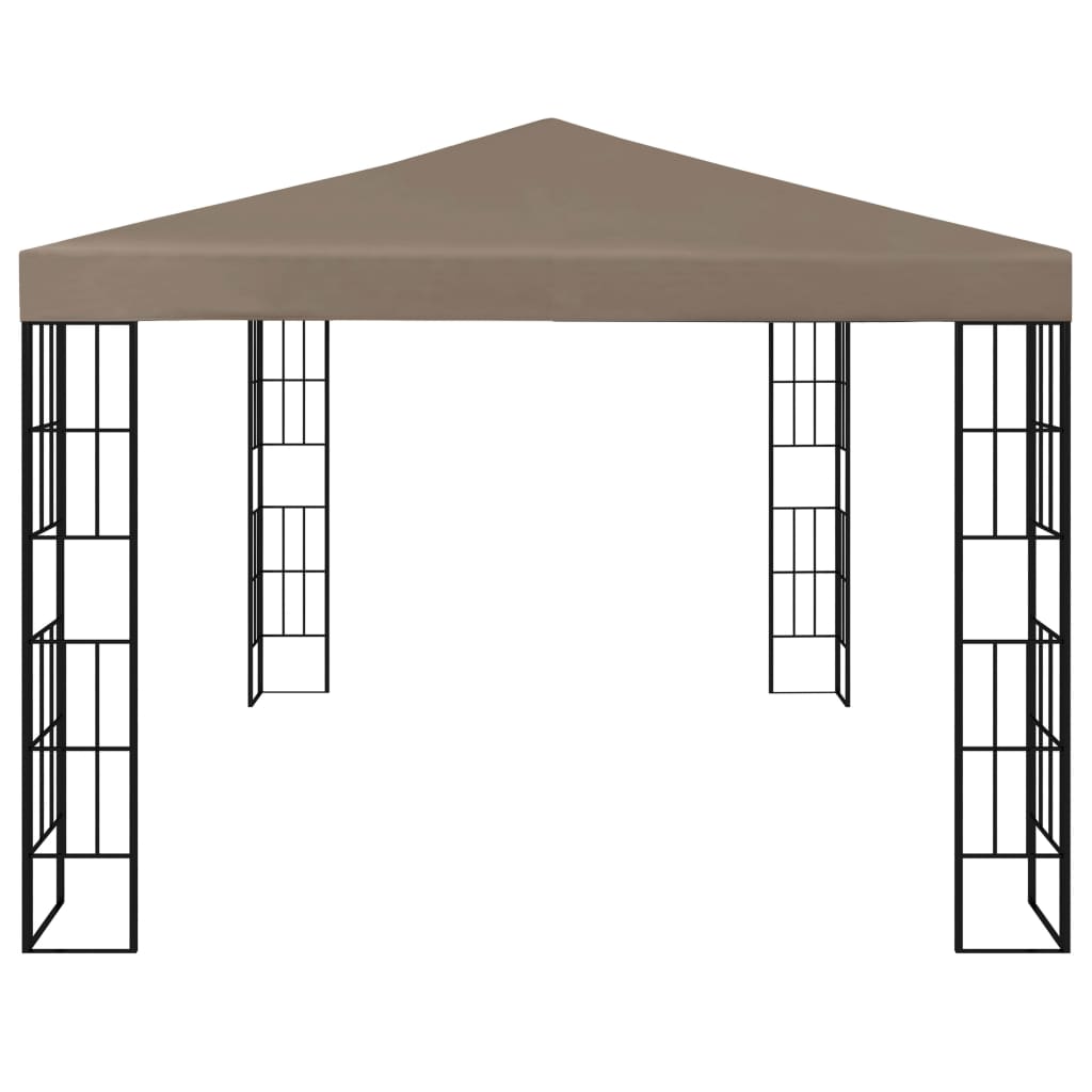 Gazebo 4x3 m Grigio Talpa | homemem39